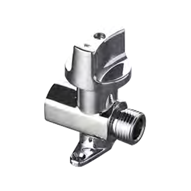 Vnitřní a externí drátěný kuličkový ventil z nerezové oceli se základnou pro domácí plynovou hadici