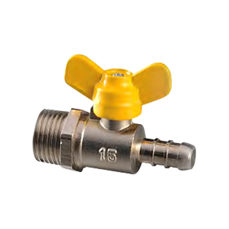 Plynový ventil s jednou tryskou