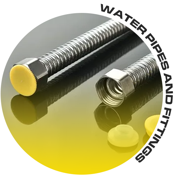 Vodní trubky a armatury